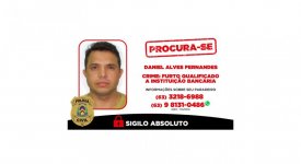 Polícia Civil do Tocantins procura último integrante de trio criminoso especialista em arrombamento a caixas eletrônicos
