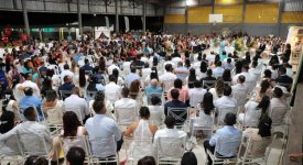 Mais de 100 casais oficializaram a união em Casamento Comunitário de Araguaína