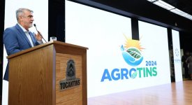 Presidente da Aleto enfatiza importância do setor produtivo durante lançamento da Agrotins 2024