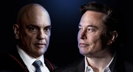 Musk volta a provocar Moraes após fala sobre redes sociais: "Poder ao povo"