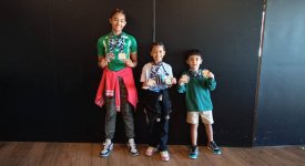 Crianças de Araguaína garantem pódios no Campeonato Sul Americano Kids de Jiu-jitsu Esportivo