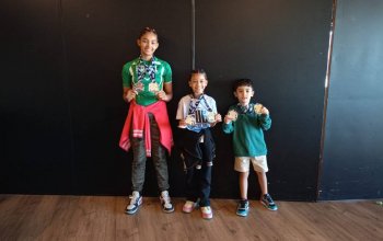 Crianças de Araguaína garantem pódios no Campeonato Sul Americano Kids de Jiu-jitsu Esportivo