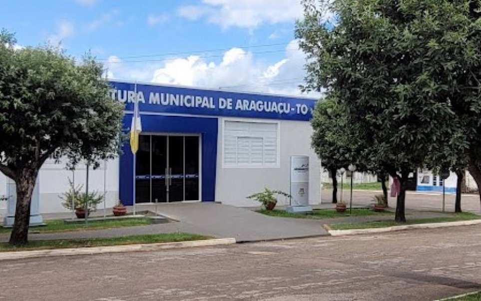 Sede da Prefeitura de Araguaçu-TO