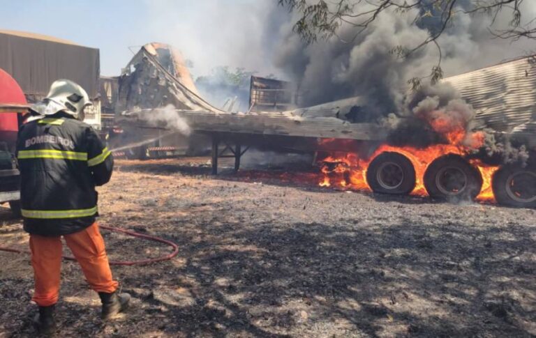 IncÃªndio interrompe Palmas Summit e fecha avenida NS-15 em Palmas