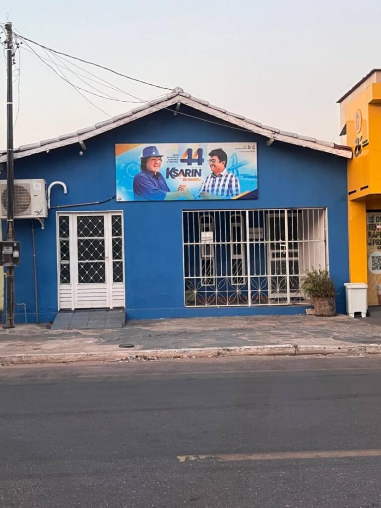 Candidato "Azulão" é alvo de Justiça Eleitoral por propaganda irregular em Colinas do Tocantins