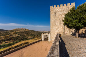 Castelo de Elvas no Alentejo.