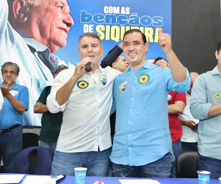 Eduardo Siqueira Campos recebe apoio de Vicentinho Júnior - Divulgação