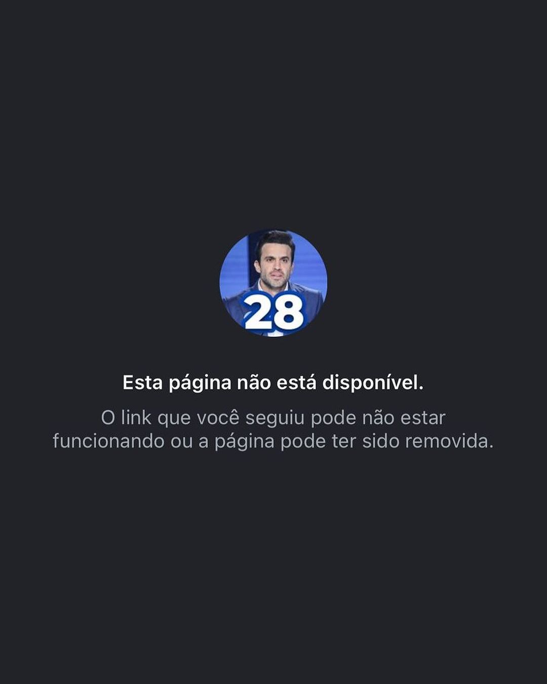 Instagram de Pablo Marçal foi derrubado mais uma vez