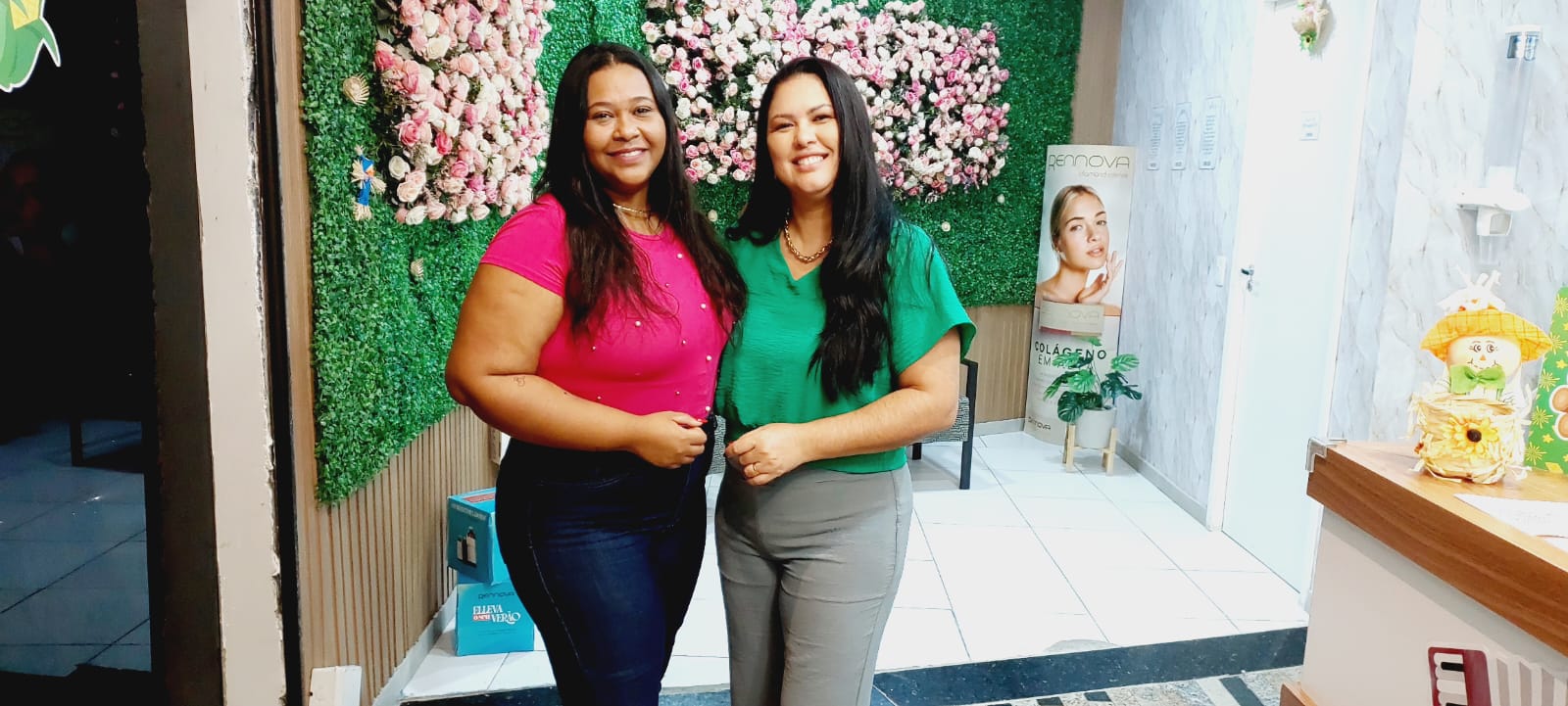 Camila Venâncio e Ivana Nascimento
