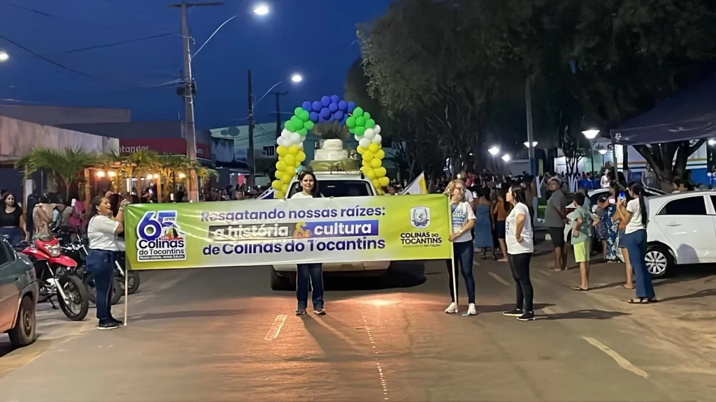 Emoção e Orgulho Marcam a Caminhada de Aniversário de Colinas do Tocantins!