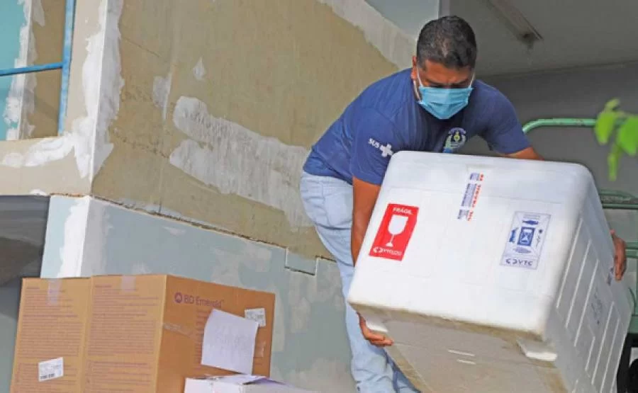 AstraZeneca e Pfizer chegam para aplicação de D2 no Tocantins