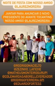 Vereadores da base de Josi e de Mauro Carlesse vão prestigiar a solenidade de opositor ferrenho, Laurez Moreira no Avante