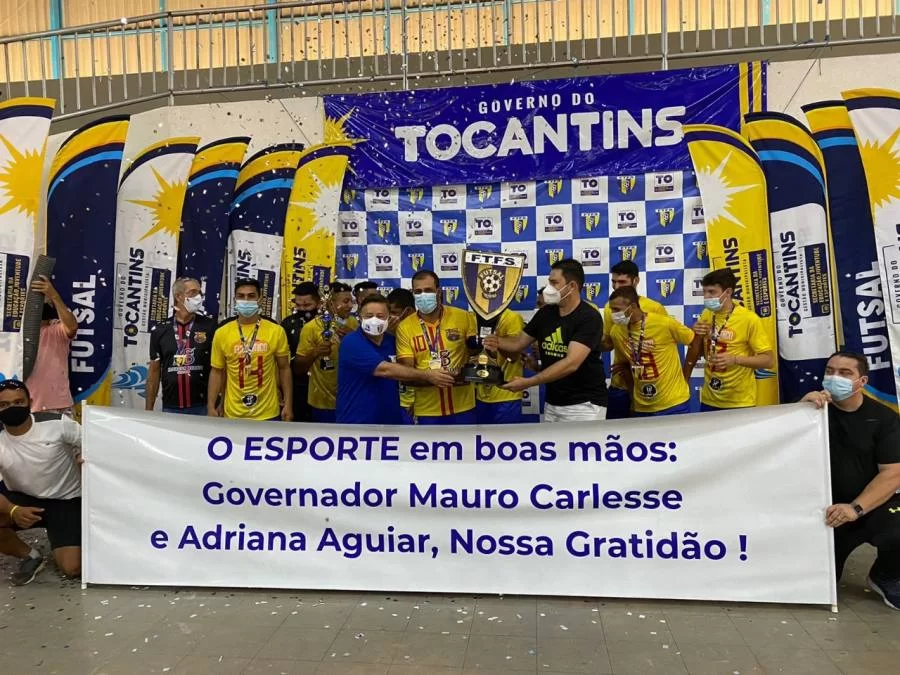 Tabocão Futsal é o primeiro campeão da Copa Governo do Tocantins de Futsal
