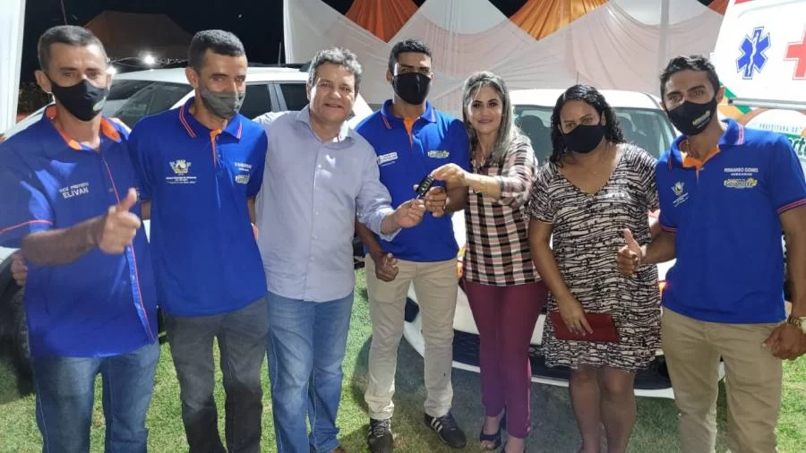 Em Goianorte, Damaso entrega veículo adquirido via emenda parlamentar e anuncia mais recursos para o município