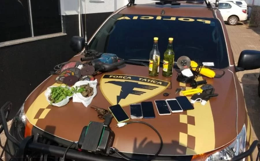 Suspeitos de tentativa de assalto a agÃªncia bancária em Santa Fé do Araguaia são presos pela polícia