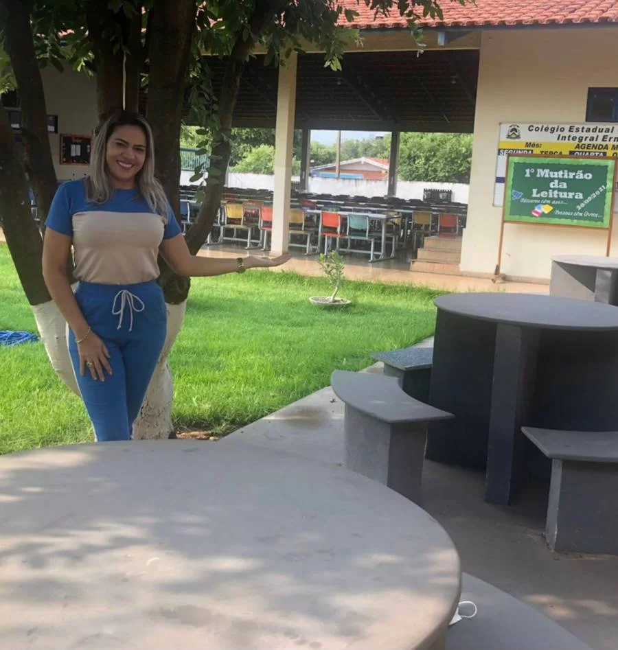 Em Colinas, gestão do Colégio Ernesto Barros utiliza recursos economizados durante a pandemia e investe em infraestrutura física da Unidade escolar