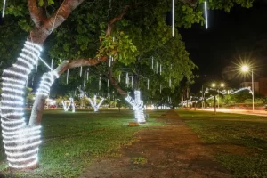 Natal 2021: Começa instalação de portais em cruzamento da LO-12 com Teotônio Segurado