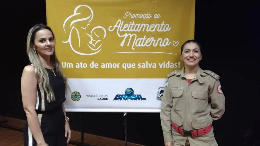 Corpo de Bombeiros participa de SeminÃÂ¡rio de Aleitamento Materno