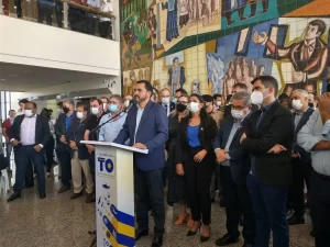 Wanderlei Barbosa toma posse e abre coletiva de imprensa para falar sobre seu compromisso com o Estado, durante sua gestão de 180 dias