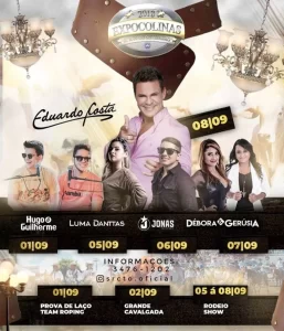 Confira a programaÃÂ§ÃÂ£o de eventos no Tocantins, para os prÃÂ³ximos dias