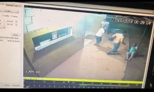 Homem sobrevive apÃÂ³s ser esfaqueado em pÃÂ¡tio de triagem