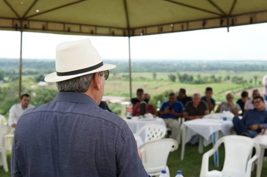 Em Santa Fé do Araguaia e MuricilÃ¢ndia, Dimas ouve demandas como falta de estrutura em escolas