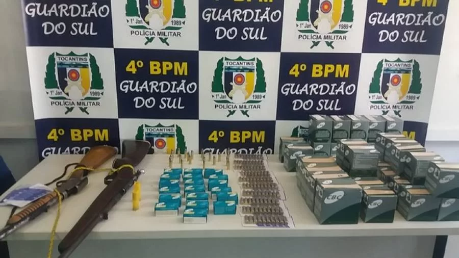 Homem ÃÂ© preso com mais de duas mil muniÃÂ§ÃÂµes em DuerÃÂ©