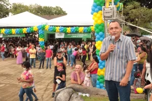 Prefeito de Nazaré, Clayton Paulo comemora avanços da sua administração durante discurso na programação de aniversário de 63 anos da cidade