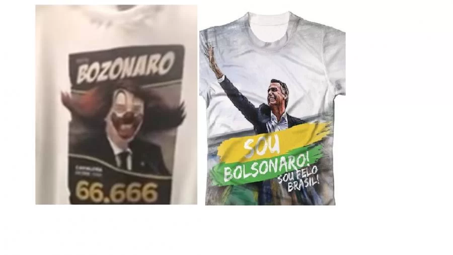 Empresas lucram com camisetas de apoio e crÃÂ­ticas ao Bolsonaro que tÃªm recorde de vendas