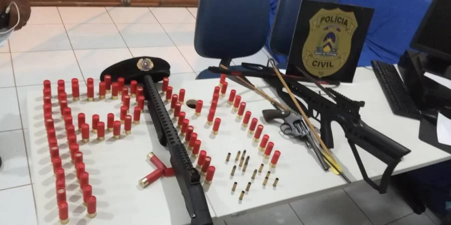 Homem suspeito de tentativa de homicídio em Santa Maria do Tocantins é preso em ação conjunta da PM e PC