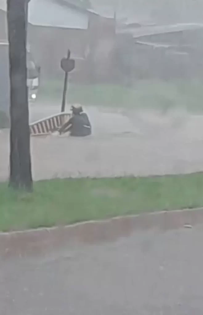 Com alerta de perigo para o TO, Araguaína se encontra entre os municípios mais afetados pela chuva