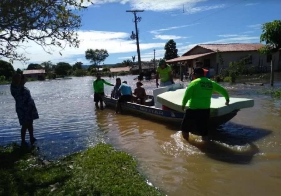 Devido a enchentes e inundações, Governador Wanderlei Barbosa decreta situação de emergÃªncia em todo o Tocantins pelo prazo de 90 dias