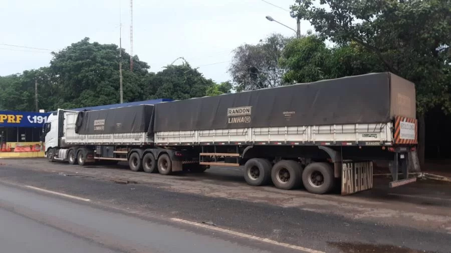 Carga com madeira ilegal é apreendida na BR-230