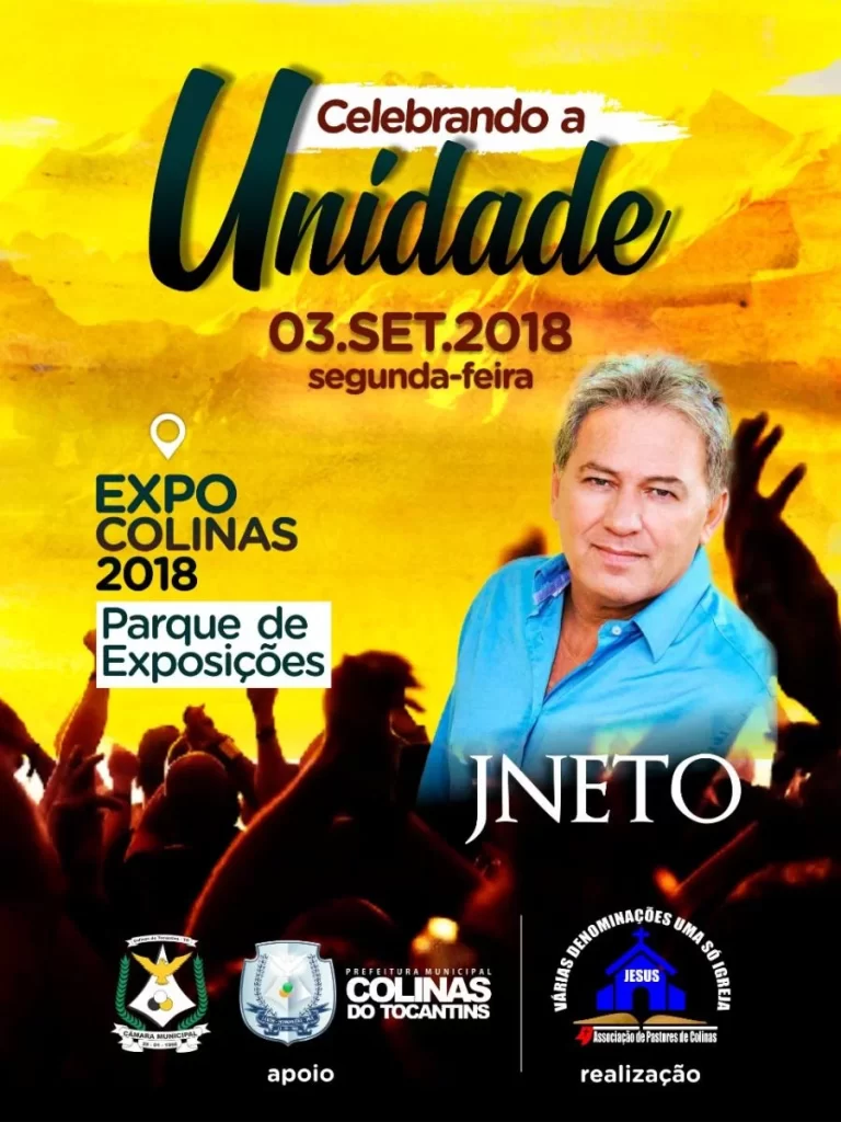 Evento Celebrando a Unidade faz parte da programaÃÂ§ÃÂ£o da Expocolinas