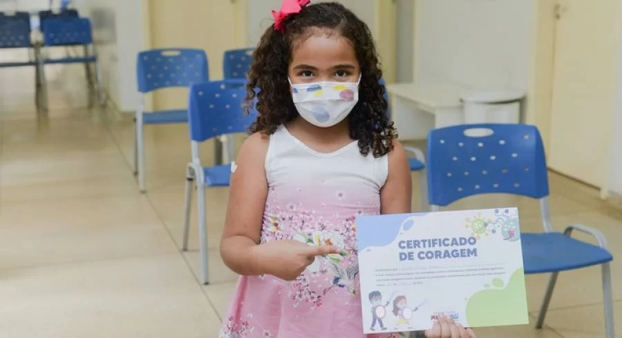 Prefeitura de Palmas alerta para esquema vacinal anticovid em crianças de 05 a 11 anos