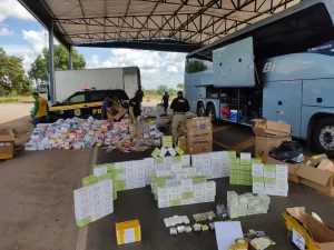 Mais de 1700 produtos contrabandeados são encontrados pela PRF no Tocantins