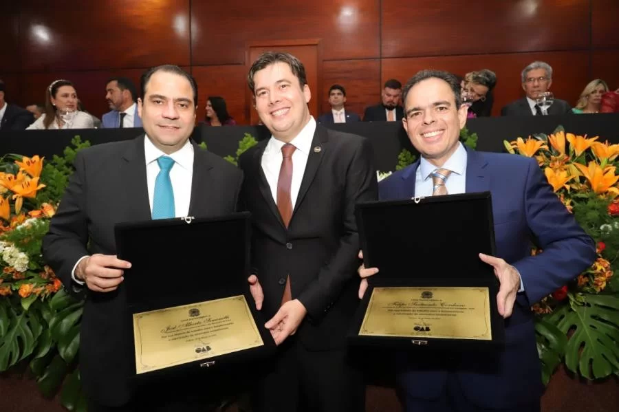 Reeleito presidente da OAB/TO em novembro de 2021, Gedeon Pitaluga toma posse e afirma "Abrimos a Ordem para a jovem advocacia"