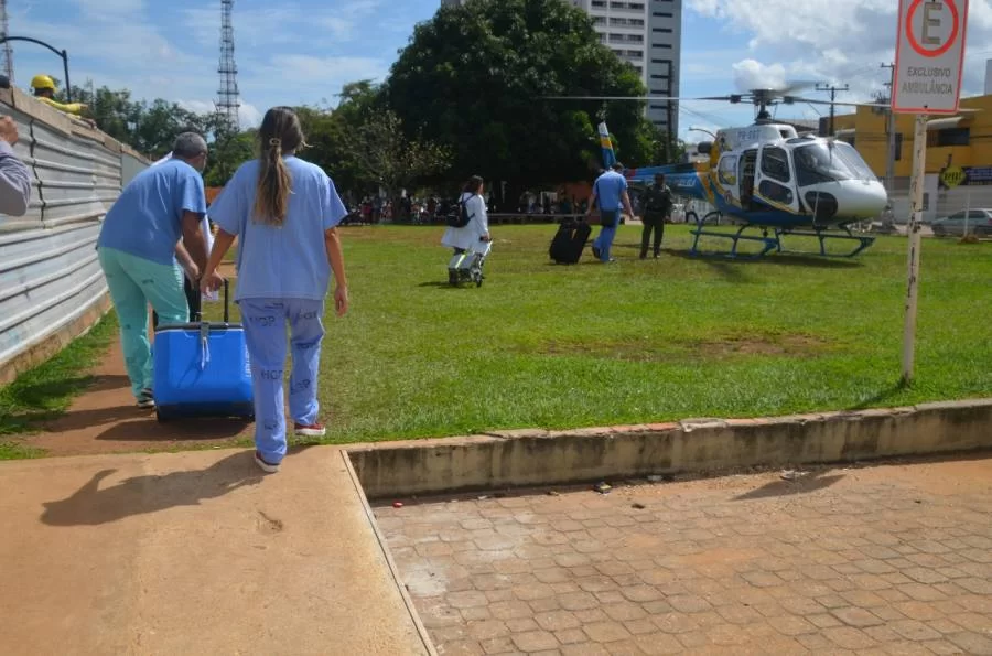 Ãrgãos captados no HGP são enviados para trÃªs estados e beneficiará seis pacientes