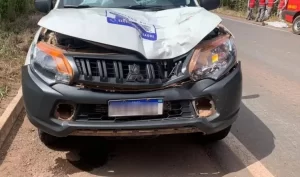 Operário morre após ser atingido pela caminhonete da SES enquanto trabalhava na manutenção da rodovia entre Colinas e Araguaína