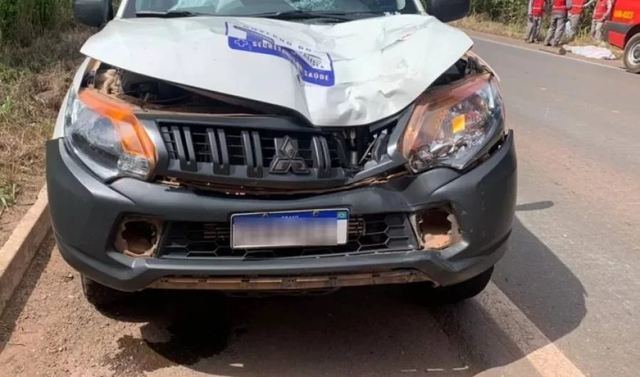 Operário morre após ser atingido pela caminhonete da SES enquanto trabalhava na manutenção da rodovia entre Colinas e Araguaína