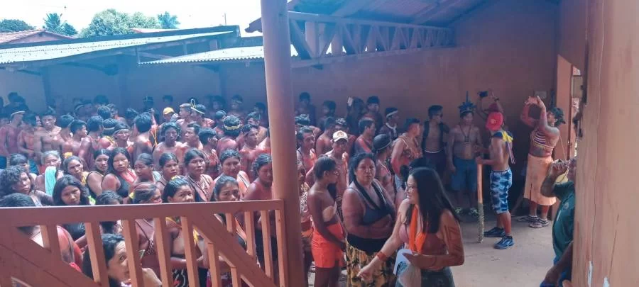 Tocantinópolis: Indígenas fazem protesto pedindo melhores condições de saúde nas aldeias