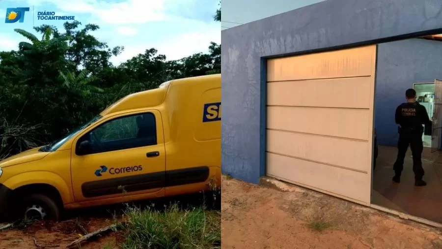 PF investiga envolvidos em sequestro relÃ¢mpago de agente e roubo de carro dos Correios em Araguaína