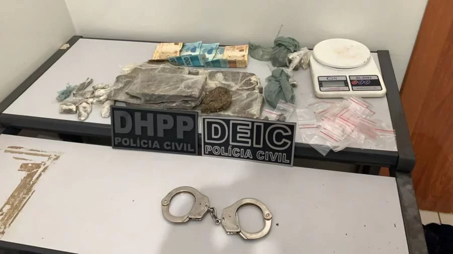 Polícia Civil interdita estabelecimento usado como ponto de prostituição infantil e prende oito pessoas por tráfico de drogas no sul do Estado