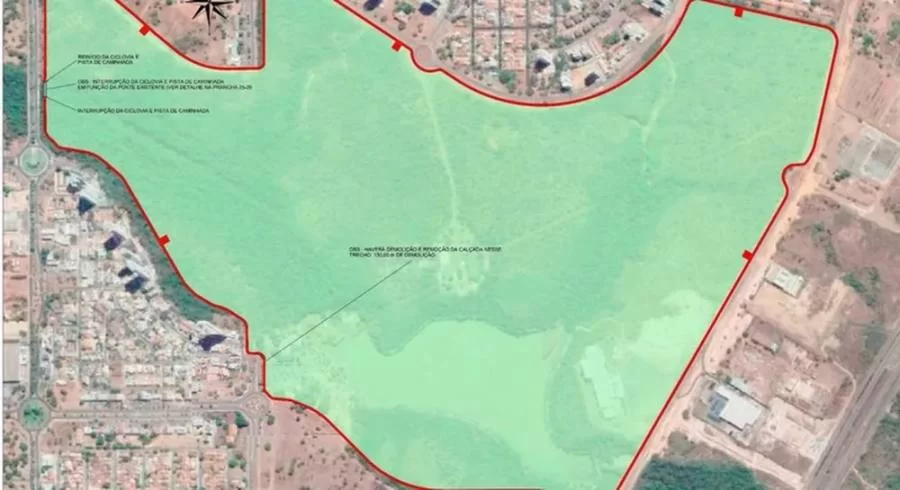 Parque Cesamar ganhará 6 km de circuito de ciclovia e pista de caminhada