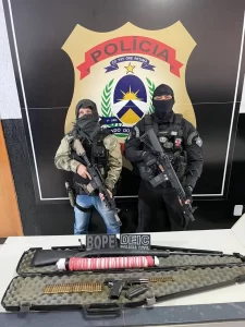 Homem suspeito de integrar novo cangaço reage Ã  prisão, atira contra policiais, mas é baleado