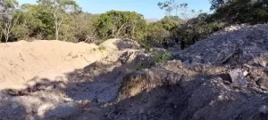 PF encontra garimpo ilegal em sítio arqueológico de patrimônio cultural de Arraias