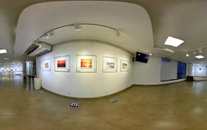 Tour virtual permite imersão online pela galeria de artes do Espaço Cultural de Palmas; confira