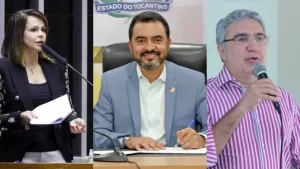 Dorinha, Wanderlei e Laurez: majoritária muda cenário político do TO e conta com apoio de mais de 18 deputados