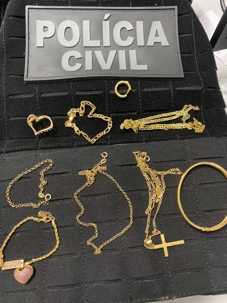 PC prende um assaltante que roubou R$ 20 mil em joias de um salão de beleza em Palmas