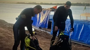 Mergulhadores resgatam corpo de homem que se afogou enquanto tomava banho no Rio Tocantins